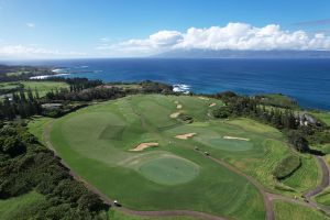 Kapalua (Plantation) 10th And 13th Back Aerial